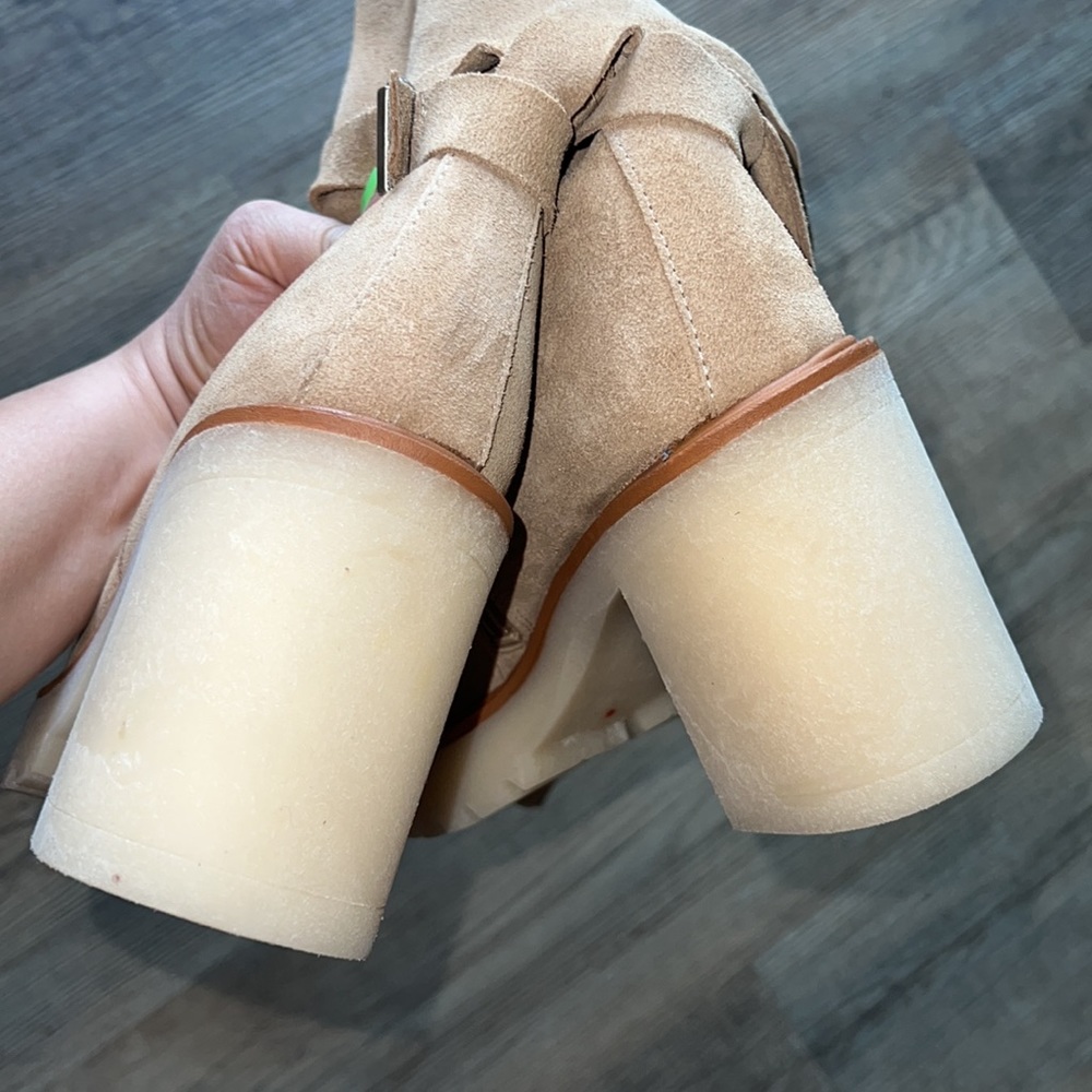 Free People Jasper Over the Knee Boot camel size 41/10 - Picture 6 of 9
